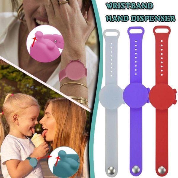 wrist support hand sanitizer disinfectant sub-packing silicone bracelet universal wristband dispenser wearable, Black;red
wrist support hand sanitizer disinfectant sub-packing silicone bracelet universal wristband dispenser wearable, Black;red