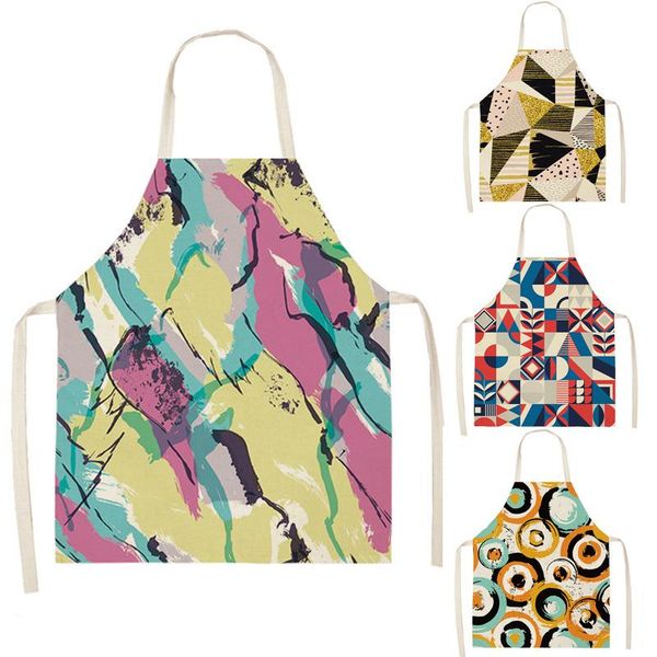 aprons 1 pcs creative geometric cotton linen apron woman kids bibs home cooking baking coffee shop cleaning
aprons 1 pcs creative geometric cotton linen apron woman kids bibs home cooking baking coffee shop cleaning