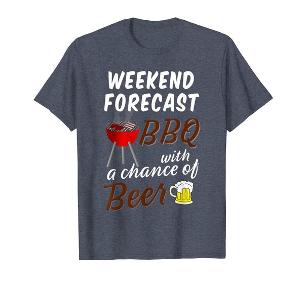 weekend forecast bbq with a chance of beer t-shirt, White;black
weekend forecast bbq with a chance of beer t-shirt, White;black