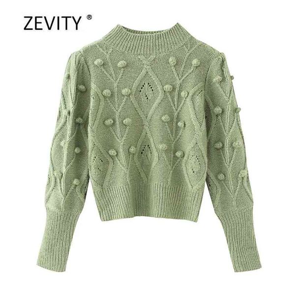 zevity women fashion solid color ball appliques knitting sweater ladies long sleeve casual sweaters chic pullovers s309 210918, White;black
zevity women fashion solid color ball appliques knitting sweater ladies long sleeve casual sweaters chic pullovers s309 210918, White;black
