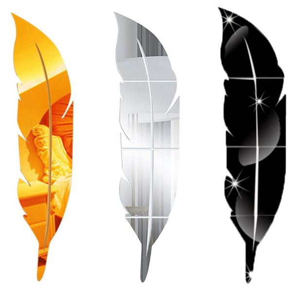party decoration 3d mirror wall sticker art diy plume home decor decal acrylic mural for living room
party decoration 3d mirror wall sticker art diy plume home decor decal acrylic mural for living room