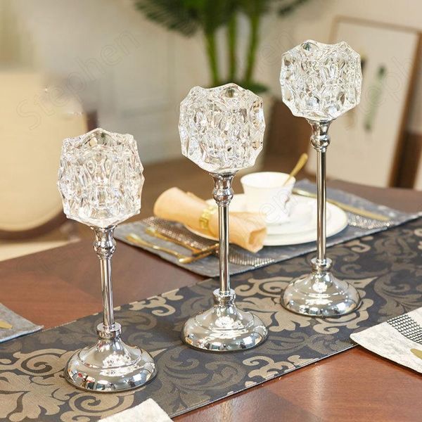 candle holders creativity crystal metal candelabra european decor dining table ornaments wedding decoration centerpieces
candle holders creativity crystal metal candelabra european decor dining table ornaments wedding decoration centerpieces