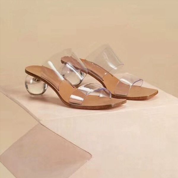 crystal ball low heel pvc transparent clear slippers women peep toe summer sandals fashion design slipper outdoor, Black
crystal ball low heel pvc transparent clear slippers women peep toe summer sandals fashion design slipper outdoor, Black