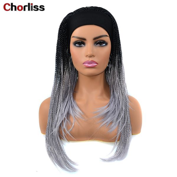chemical hairband women's fiber pigtail headcover wigs three braided wig, Black;brown
chemical hairband women's fiber pigtail headcover wigs three braided wig, Black;brown