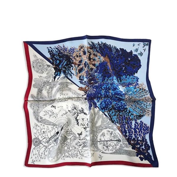 scarves 2021 women square neck 100% silk scarf foulard shawls and wraps bandana neckerchief poncho headband hijab 53*53cm, Blue;gray
scarves 2021 women square neck 100% silk scarf foulard shawls and wraps bandana neckerchief poncho headband hijab 53*53cm, Blue;gray