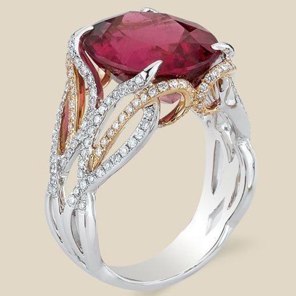 cluster rings fashion inlaid red big stone for women bridal jewelry european retro luxury wedding engagement anillos mujer gifts, Golden;silver
cluster rings fashion inlaid red big stone for women bridal jewelry european retro luxury wedding engagement anillos mujer gifts, Golden;silver