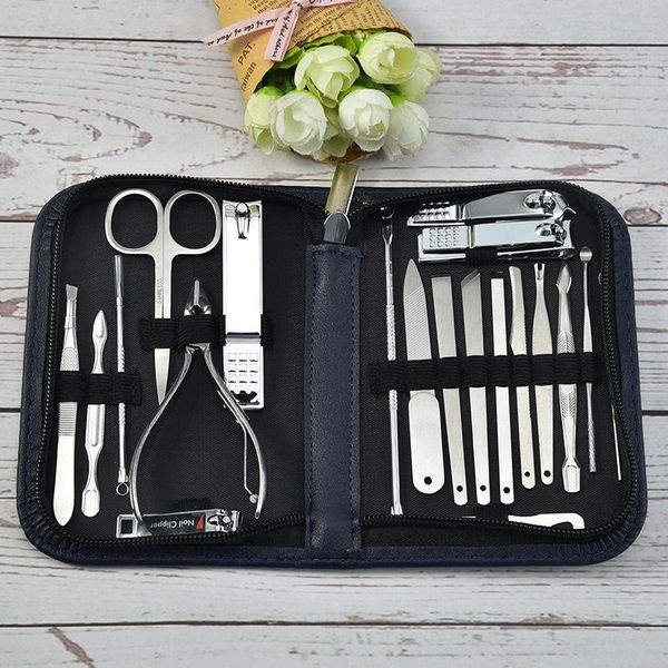 nail art kits 20pcs stainless steel clipper pedicure manicure set skin cuticle remover scissor pusher tweezer file cutter
nail art kits 20pcs stainless steel clipper pedicure manicure set skin cuticle remover scissor pusher tweezer file cutter