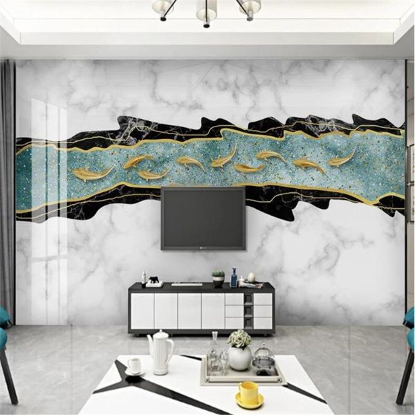 wallpapers milofi modern minimalist metal fish school marble geometric figure mosaic european tv background wall
wallpapers milofi modern minimalist metal fish school marble geometric figure mosaic european tv background wall