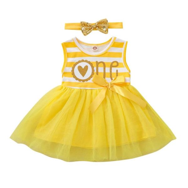 girl's dresses baby girls dress sets kids stripe letter pattern casual sleeveless with bowknot headband, Red;yellow
girl's dresses baby girls dress sets kids stripe letter pattern casual sleeveless with bowknot headband, Red;yellow