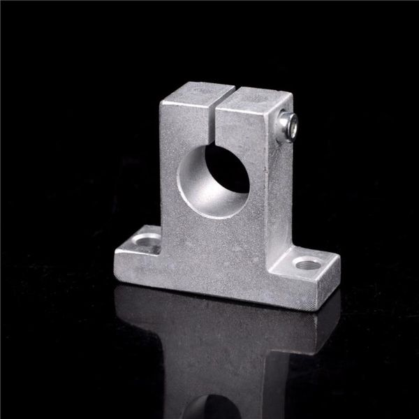 bearings 1pcs sk8/sk10 linear rail shaft support xyz table cnc router fixed base of optical axis guide