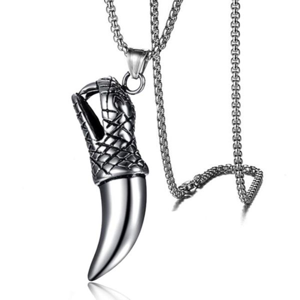 pendant necklaces personality creative retro snake head spike necklace hip hop trend party punk jewelry, Silver
pendant necklaces personality creative retro snake head spike necklace hip hop trend party punk jewelry, Silver
