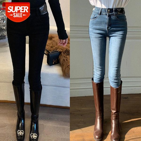 waist label denim feet pants women's slim straight plus velvet pencil trendy net red with #gg9e, Black;white
waist label denim feet pants women's slim straight plus velvet pencil trendy net red with #gg9e, Black;white