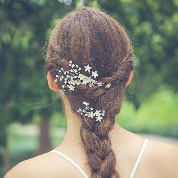 floralbride handmade alloy opal crystal rhinestone pearls flower bridal hair comb pin set wedding accessories women jewelry clips & barrette, Golden;silver
floralbride handmade alloy opal crystal rhinestone pearls flower bridal hair comb pin set wedding accessories women jewelry clips & barrette, Golden;silver