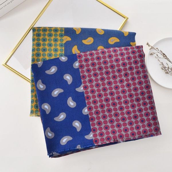 scarves royalmaybe foreign trade export color matching dot cashew scarf cotton long gauze towel beach factory wholesale, Blue;gray
scarves royalmaybe foreign trade export color matching dot cashew scarf cotton long gauze towel beach factory wholesale, Blue;gray