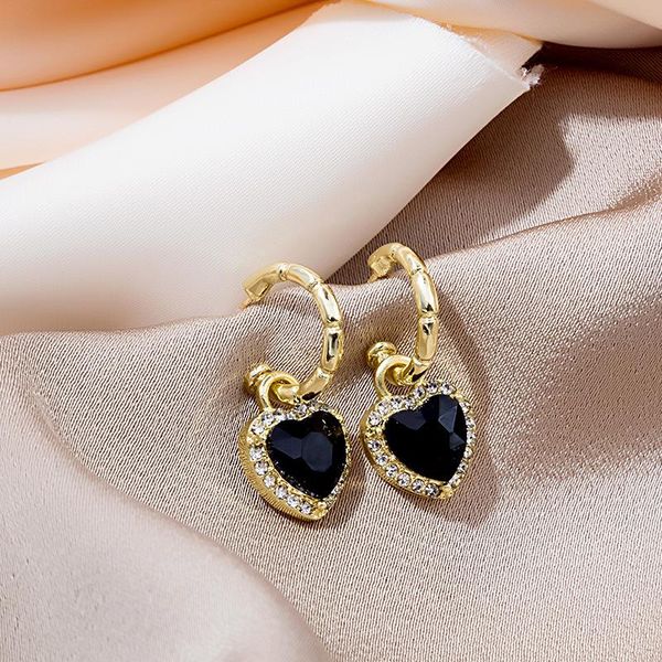 dangle & chandelier retro romantic rhinestone heart drop earrings for women luxury and exquisite wedding holiday jewelry gift, Silver
dangle & chandelier retro romantic rhinestone heart drop earrings for women luxury and exquisite wedding holiday jewelry gift, Silver