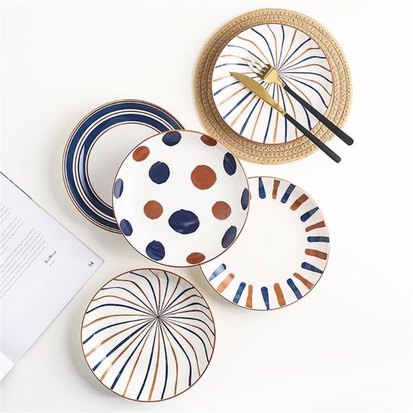 dishes & plates plate japanese creative, ceramic plate, deep net red tableware, soup set, dish household l1
dishes & plates plate japanese creative, ceramic plate, deep net red tableware, soup set, dish household l1