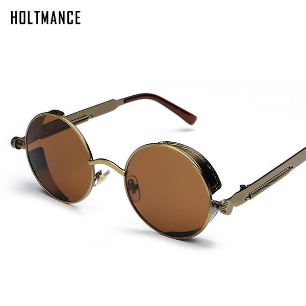 sunglasses classic gothic steampunk women brand designer vintage round metal frame sun glasses female male uv400, White;black
sunglasses classic gothic steampunk women brand designer vintage round metal frame sun glasses female male uv400, White;black