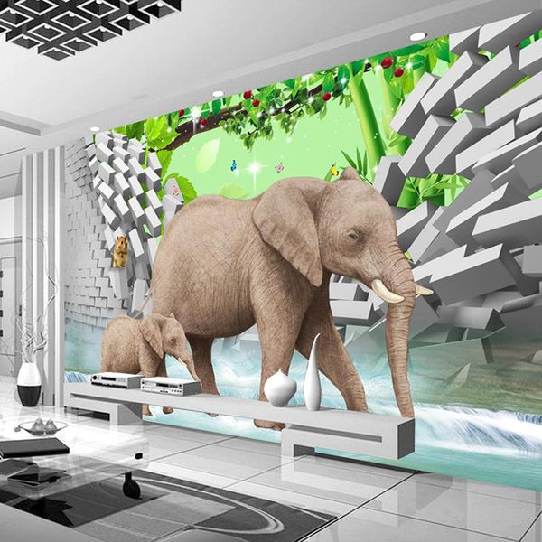 wallpapers drop custom po wallpaper 3d stereo elephant large mural bedroom background home decor papel de parede
wallpapers drop custom po wallpaper 3d stereo elephant large mural bedroom background home decor papel de parede