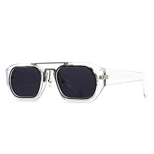 sunglasses retro double bridges polygon square women fashion designer leopard eyewear shades uv400 men sun glasses, White;black
sunglasses retro double bridges polygon square women fashion designer leopard eyewear shades uv400 men sun glasses, White;black