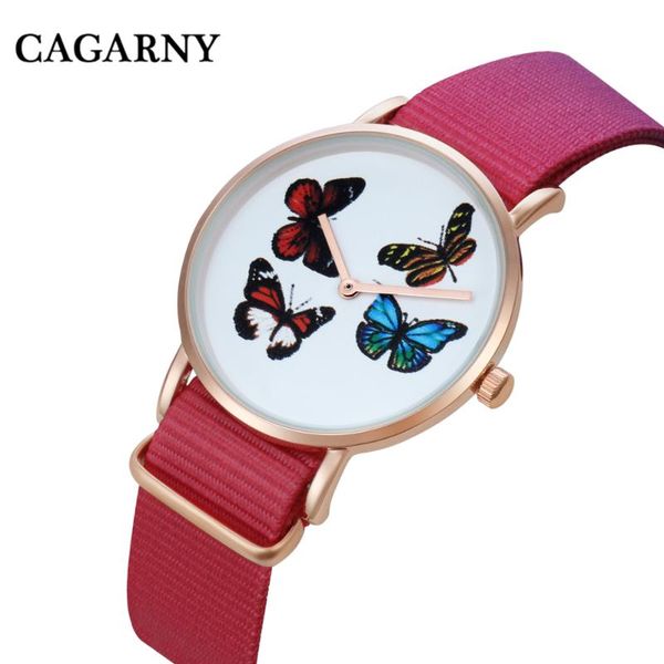 wristwatches women fashion butterfly quartz watches brand color nylon lady bracelet clock mujer reloje zegare relogio feminino, Slivery;brown
wristwatches women fashion butterfly quartz watches brand color nylon lady bracelet clock mujer reloje zegare relogio feminino, Slivery;brown