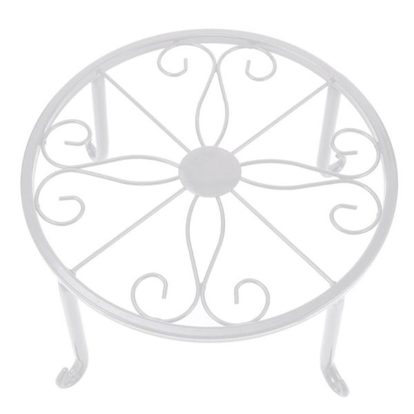 1pc plant stand round flower metal holder potted stands for balcony garden backyard (white) planters & pots
1pc plant stand round flower metal holder potted stands for balcony garden backyard (white) planters & pots