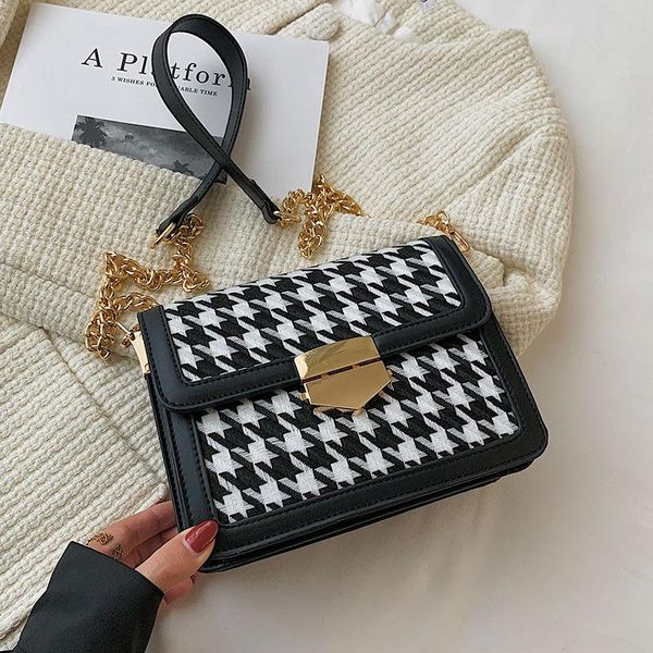 evening bags houndstooth chain designer pu leather woolen cloth crossbody for women 2021 hit winter women's shoulder handbags
evening bags houndstooth chain designer pu leather woolen cloth crossbody for women 2021 hit winter women's shoulder handbags