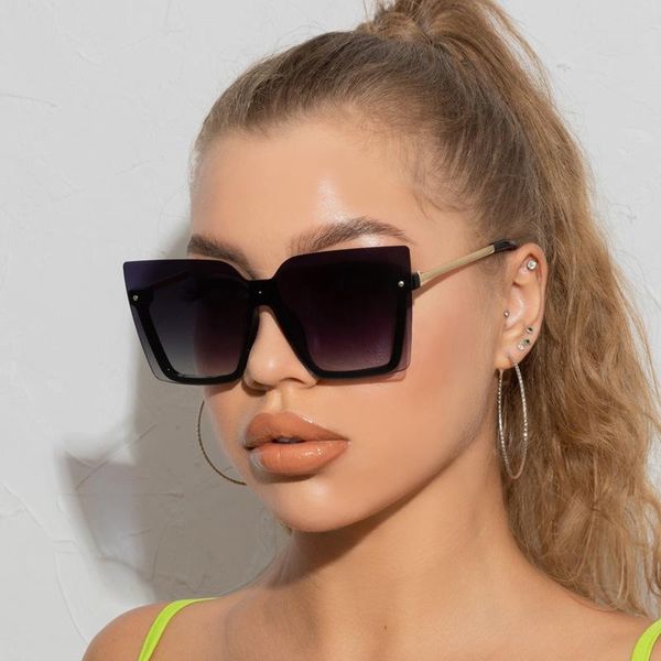 sunglasses unique semi-rimless car eye women men driving square sun glasses rivets trendy brand cateye eyewear uv400 eyeglasses, White;black
sunglasses unique semi-rimless car eye women men driving square sun glasses rivets trendy brand cateye eyewear uv400 eyeglasses, White;black
