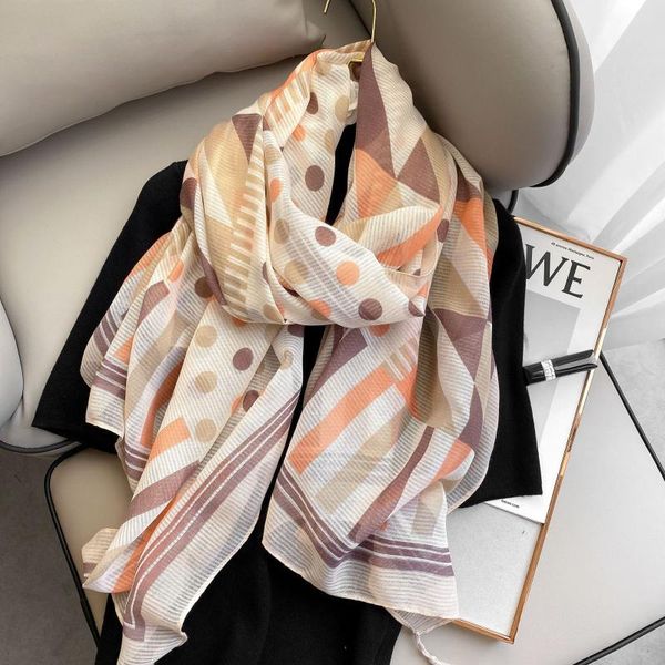 scarves 2021cotton women's scarf sun protection beach towel air conditioning shawl decorative printing summer thin silk, Blue;gray
scarves 2021cotton women's scarf sun protection beach towel air conditioning shawl decorative printing summer thin silk, Blue;gray