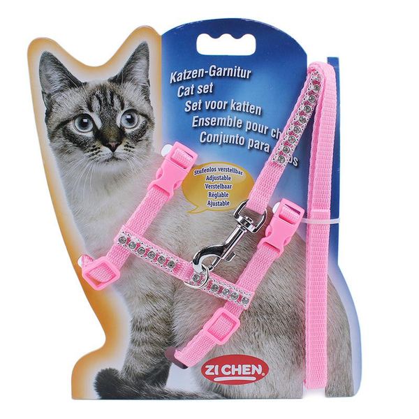 cat collars & leads luxury rhinestone harness and leash set escape proof for cats outdoor walking h shaped nylon small
cat collars & leads luxury rhinestone harness and leash set escape proof for cats outdoor walking h shaped nylon small
