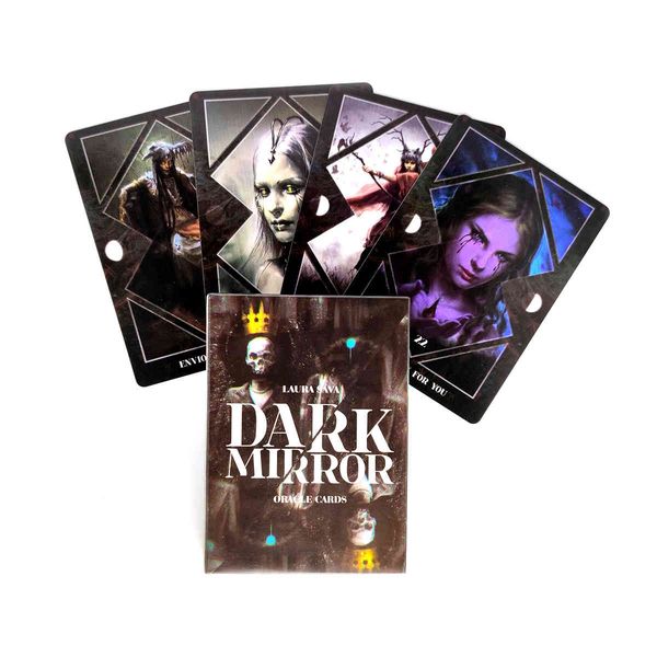 dark mirror oracle card tarot cards guidance deck divination entertainment partys board game supports wholesale 32 sheets/box
dark mirror oracle card tarot cards guidance deck divination entertainment partys board game supports wholesale 32 sheets/box