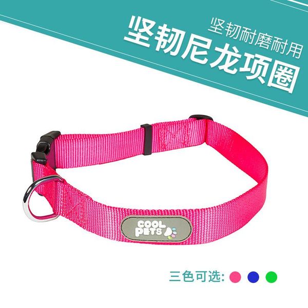 dog collars & leashes pet collar classic solid basic polyester nylon with quick snap buckle, can leash harness
dog collars & leashes pet collar classic solid basic polyester nylon with quick snap buckle, can leash harness