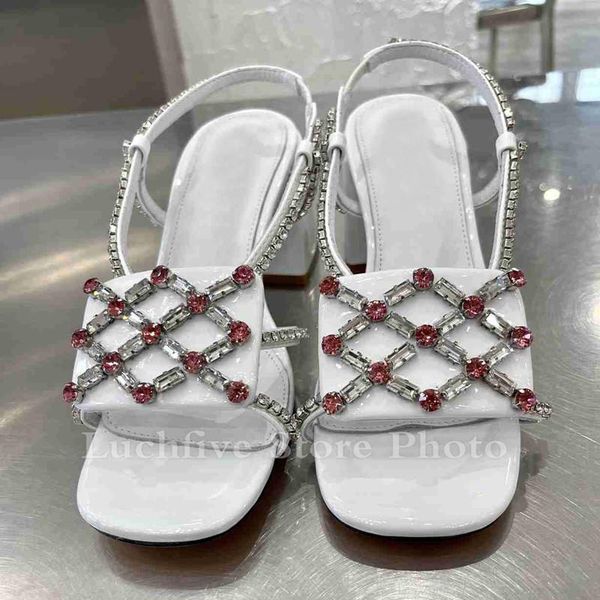 dress shoes chunky heel crtstal sandals for women white round open toe summer party mujer, Black
dress shoes chunky heel crtstal sandals for women white round open toe summer party mujer, Black