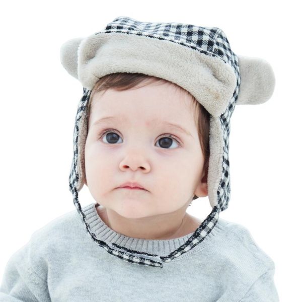 caps & hats 0-2years infant earflap cap with adjustable strap black white plaid printed pattern warm hat for winter/ autumn, Yellow
caps & hats 0-2years infant earflap cap with adjustable strap black white plaid printed pattern warm hat for winter/ autumn, Yellow