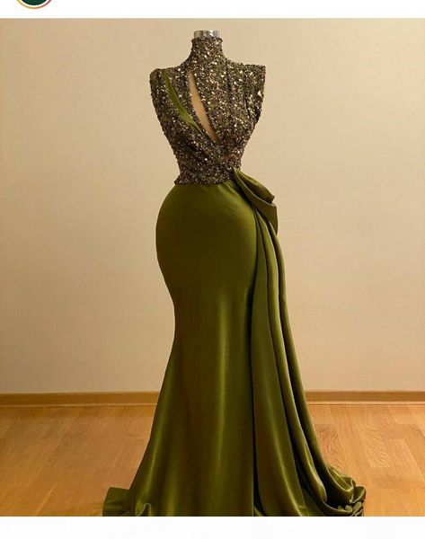 hunter green crystal beaded mermaid prom dresses vintage high neck evening gown saudi arabic long formal party gown, Black;red
hunter green crystal beaded mermaid prom dresses vintage high neck evening gown saudi arabic long formal party gown, Black;red