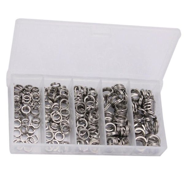 200pcs/set stainless steel fishing split rings connection ring hook lure connectors double loops crankbait accessories
200pcs/set stainless steel fishing split rings connection ring hook lure connectors double loops crankbait accessories