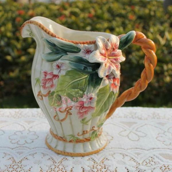 vases ceramic creative lily flowers vase coffee pot home decor crafts room wedding decorations handicraft porcelain figurines
vases ceramic creative lily flowers vase coffee pot home decor crafts room wedding decorations handicraft porcelain figurines
