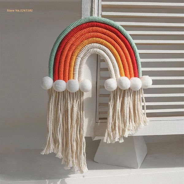 tapestries b0kc nordic handwoven rainbow wall hanging ornament boho fringe tassel macrame pendant tapestry hair bow clips organizer
tapestries b0kc nordic handwoven rainbow wall hanging ornament boho fringe tassel macrame pendant tapestry hair bow clips organizer