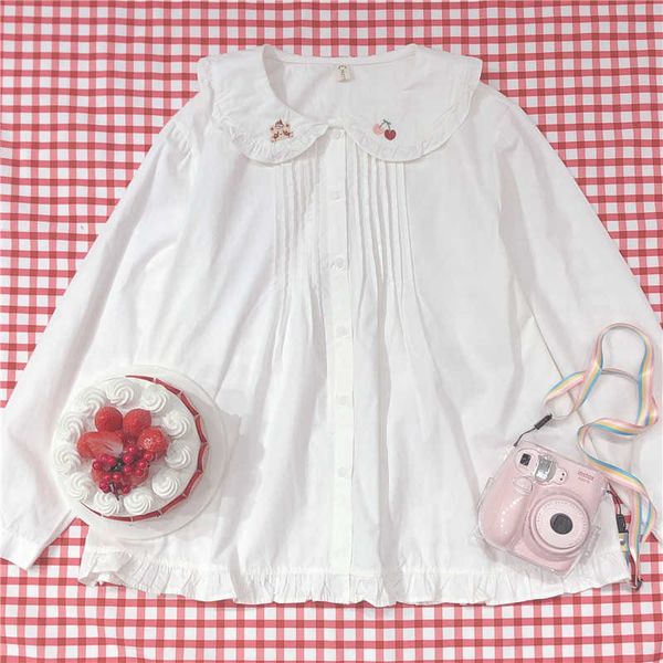 women's knits & tees japan mori lolita blouses girls peter pan collar cute white shirts women clothes kawaii bear long sleeve vint
women's knits & tees japan mori lolita blouses girls peter pan collar cute white shirts women clothes kawaii bear long sleeve vint