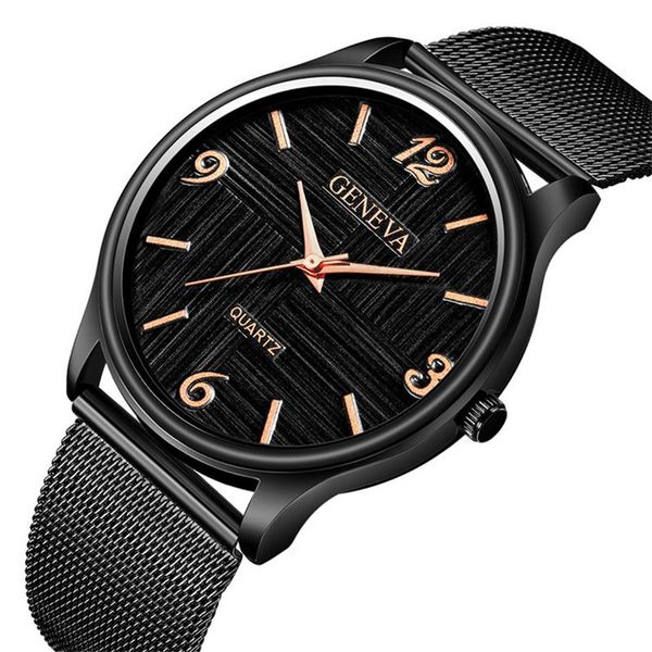 wristwatches 2021 wristwatch male clock rose gold black dial quartz full steel watchband relogio erkek kol saati, Slivery;brown
wristwatches 2021 wristwatch male clock rose gold black dial quartz full steel watchband relogio erkek kol saati, Slivery;brown