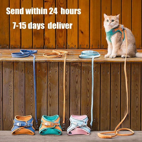 cat collars & leads harness and leash set fashion reflective vest pet harnesses outdoor walking small cats dogs printed collar
cat collars & leads harness and leash set fashion reflective vest pet harnesses outdoor walking small cats dogs printed collar