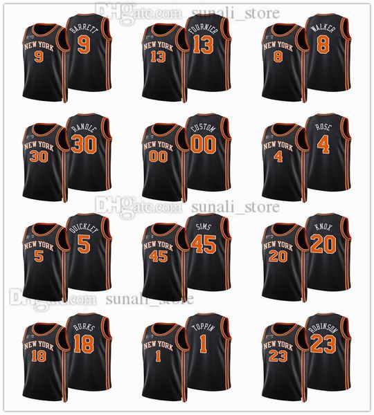 2021-22 city 75th black basketball jerseys julius 30 randle evan 13 fournier derrick 4 rose kemba 8 walker rj 9 barrett taj 67 gibson obi 1, Black;red
2021-22 city 75th black basketball jerseys julius 30 randle evan 13 fournier derrick 4 rose kemba 8 walker rj 9 barrett taj 67 gibson obi 1, Black;red