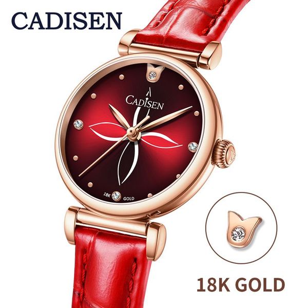wristwatches 2021 cadisen 18k gold watch women ladies diamonds watches japen quartz design gift for, Slivery;brown
wristwatches 2021 cadisen 18k gold watch women ladies diamonds watches japen quartz design gift for, Slivery;brown