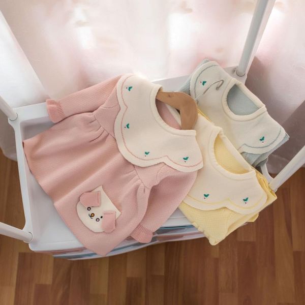 pullover 2021 autumn winter children's sweater girls' top, Blue 
pullover 2021 autumn winter children's sweater girls' top, Blue