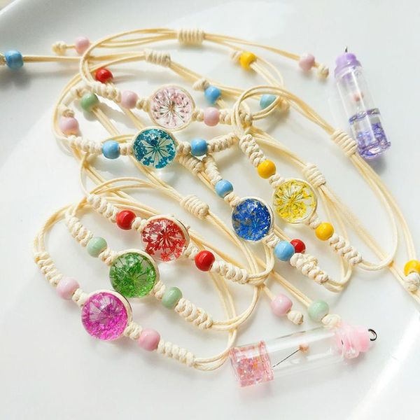 charm bracelets 2021 glass ball dried gypsophila bracelet simple fashion flower for women jewelry accessories, Golden;silver
charm bracelets 2021 glass ball dried gypsophila bracelet simple fashion flower for women jewelry accessories, Golden;silver