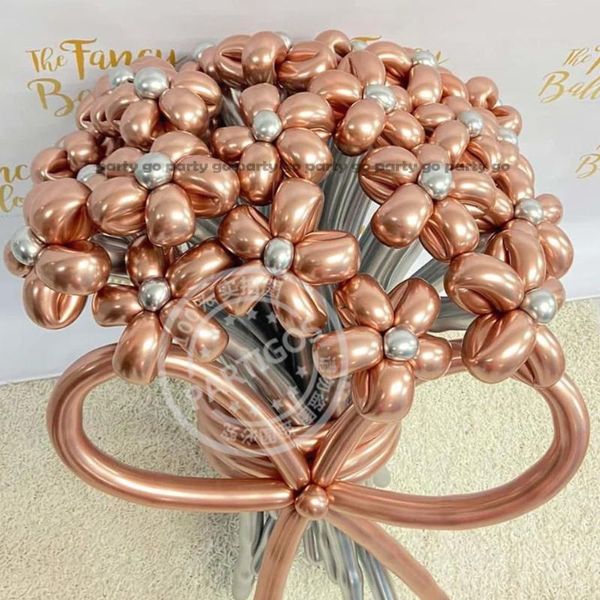 party decoration 50pcs magic long metallic balloons diy rose gold chrome twisting strip ball selfmade flower shape valentines gifts wedding
party decoration 50pcs magic long metallic balloons diy rose gold chrome twisting strip ball selfmade flower shape valentines gifts wedding