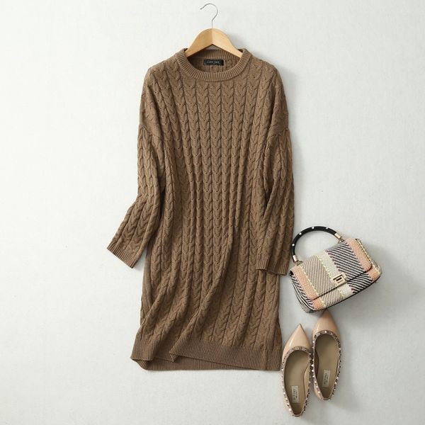 sweaters women's 85% silk 15% cashmere crew neck long loose type pullover cableknit sweater ly004, White;black
sweaters women's 85% silk 15% cashmere crew neck long loose type pullover cableknit sweater ly004, White;black