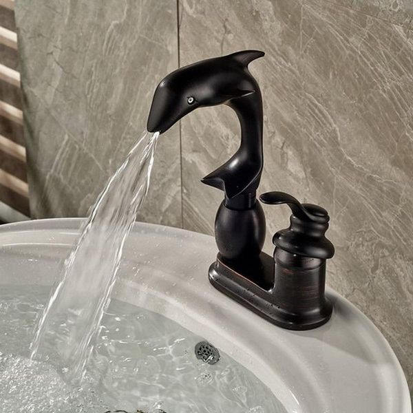 bathroom sink faucets black oil rubbed bronze animal dolphin style 4" centerset faucet swivel basin mixer tap single handle lever mhg00
bathroom sink faucets black oil rubbed bronze animal dolphin style 4" centerset faucet swivel basin mixer tap single handle lever mhg00