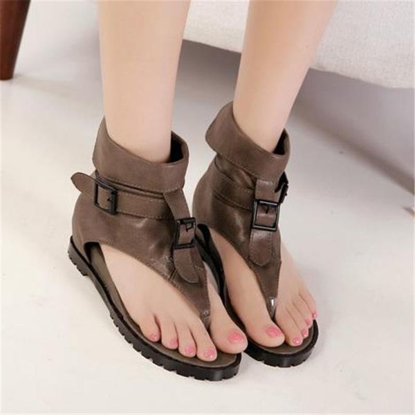 summer comfortable flat sandals buckle high flip-flop herringbone women's wedges shoes black vintage leather
summer comfortable flat sandals buckle high flip-flop herringbone women's wedges shoes black vintage leather