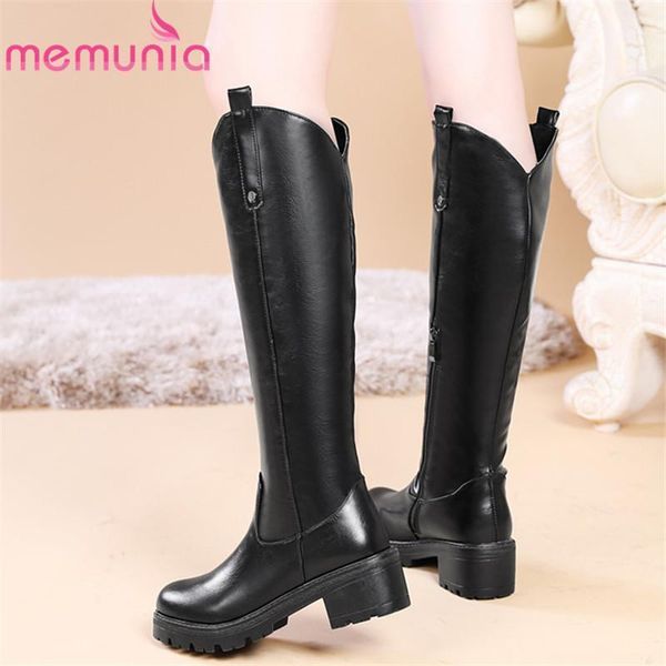 boots memunia 2021 fashion knee high women round toe zip square heels knight simple autumn winter casual shoes woman11, Black
boots memunia 2021 fashion knee high women round toe zip square heels knight simple autumn winter casual shoes woman11, Black