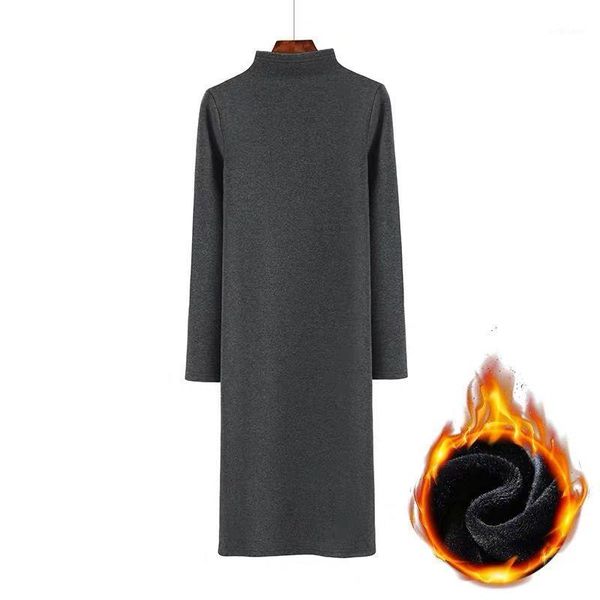 casual dresses fashion winter knitted fleece dress plus size ukraine women thicken half turtleneck long velvet autumn party -7xl, Black;gray
casual dresses fashion winter knitted fleece dress plus size ukraine women thicken half turtleneck long velvet autumn party -7xl, Black;gray